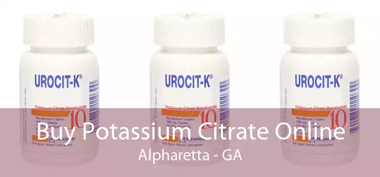 Buy Potassium Citrate Online Alpharetta - GA