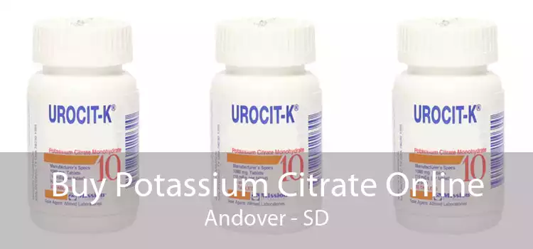 Buy Potassium Citrate Online Andover - SD