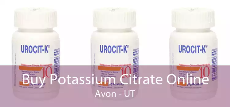 Buy Potassium Citrate Online Avon - UT