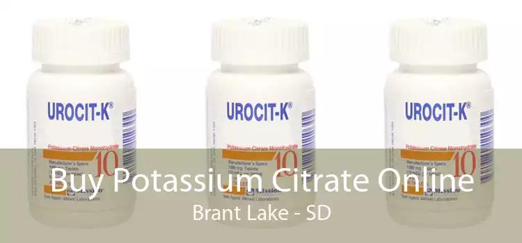 Buy Potassium Citrate Online Brant Lake - SD