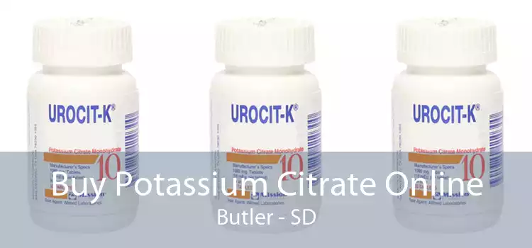 Buy Potassium Citrate Online Butler - SD