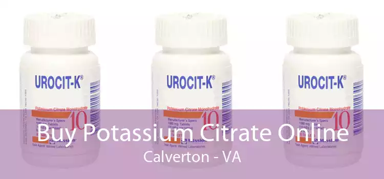 Buy Potassium Citrate Online Calverton - VA